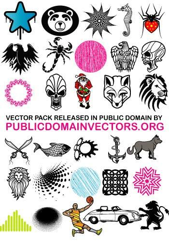 Vektorové pack v public domain