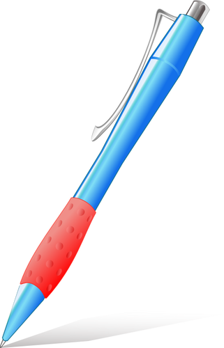 Vector drawing of simple plastic pen