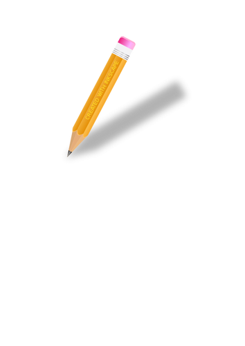 Graphite pencil vector drawing