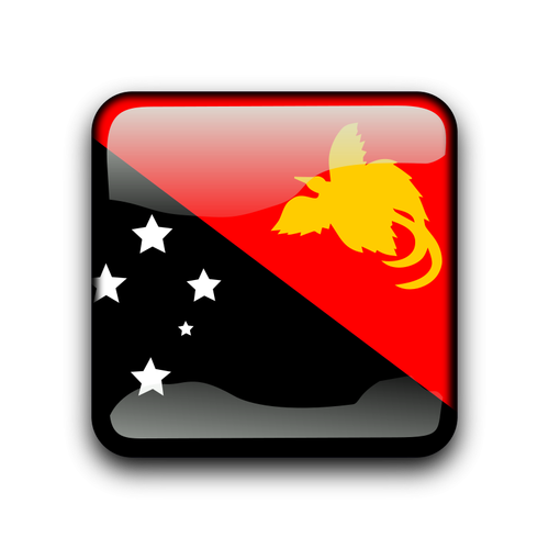 Papua Yeni Gine bayrağı vektör