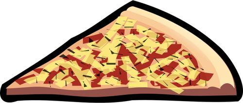 Capricciosa pizza vetor clip-art