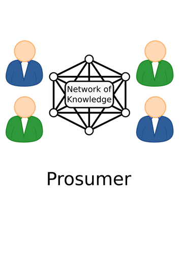 Menschen in einem Netzwerk