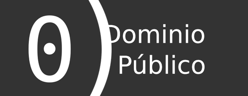 Marca de domínio público em imagem vetorial espanhol
