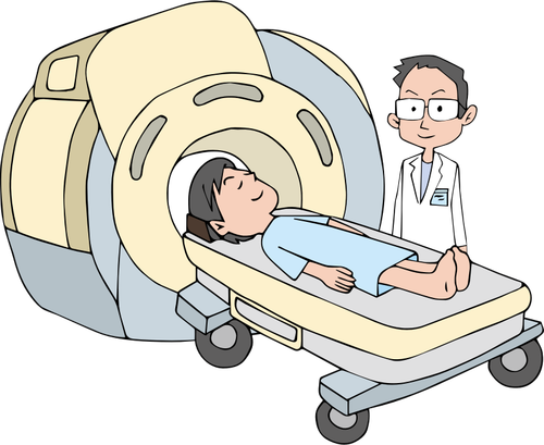 Comic MRI-Bild