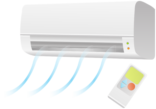 Air condition unit with remote