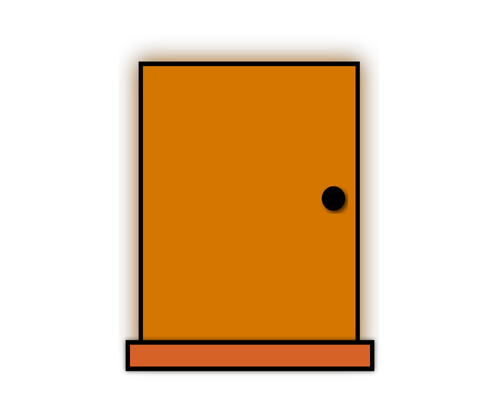 Cartoon deur