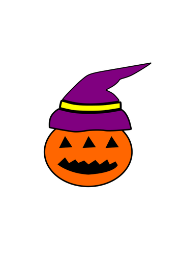 Glücklich Stammes-Halloween-Kürbis Vektor-Bild