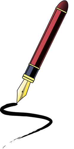 Feutre pointe stylo vector clipart