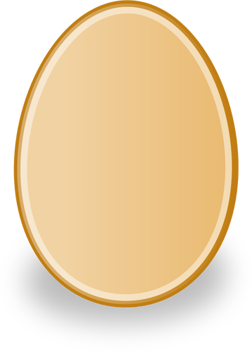 नारंगी अंडे वेक्टर छवि