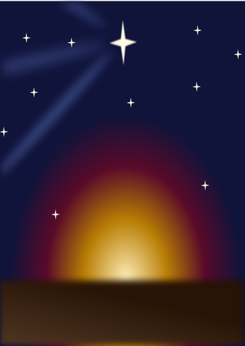 Christmas light background vector