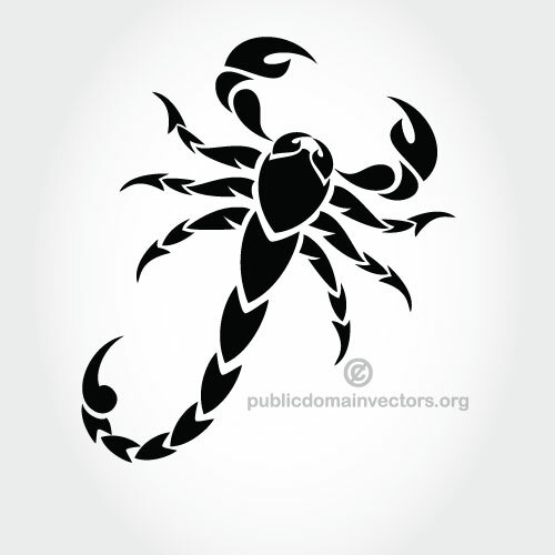 Scorpion vektorové grafiky