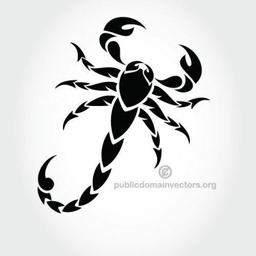 Scorpion vector graphics