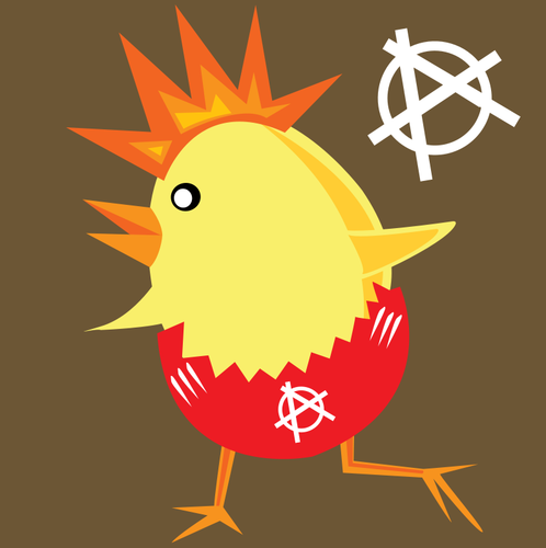 الشرير الدجاج ناقلات مقطع الفن