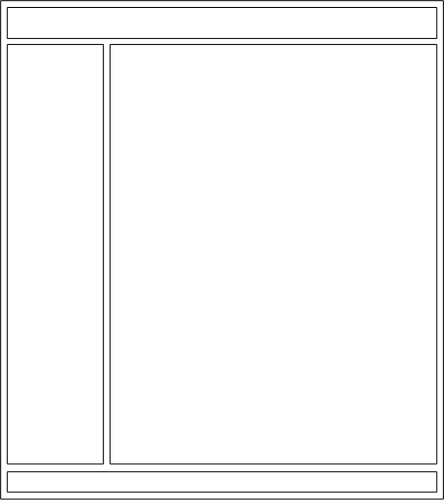 Imagem vetorial de layout da web com 4 janelas