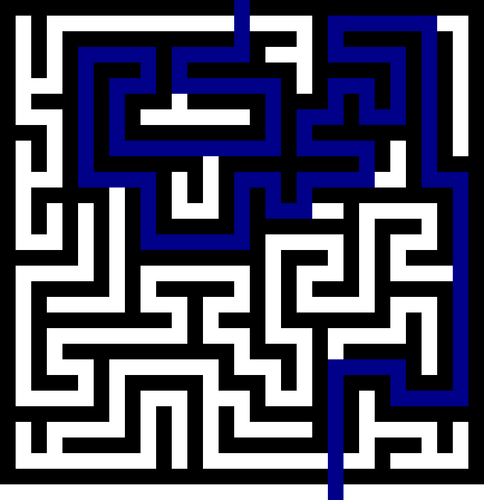 Solução do labirinto