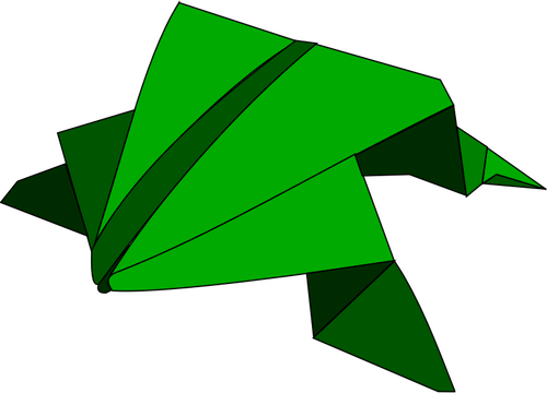 Origami-Frosch
