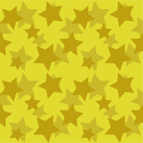 Vektor-Bild der goldenen Sternen nahtlose Muster