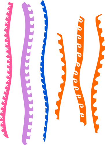 Menselijke wervelkolom silhouet vector illustraties