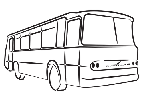 Bus-Skizze