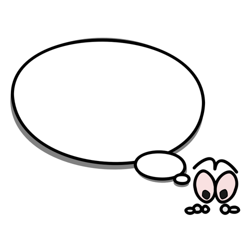 Tekstballon praten van juiste vector illustraties