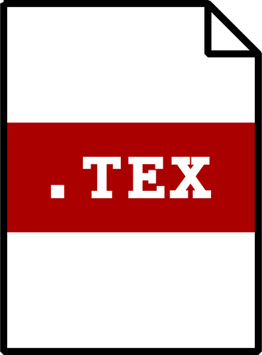 TeX-Datei Typ Computer Symbol Vektorgrafiken