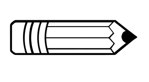 Значок карандаша вектор