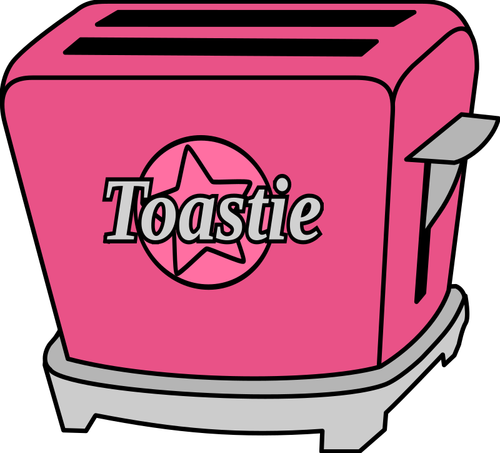 Pink toaster