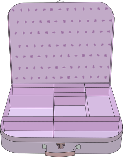 Grafica vettoriale valigia