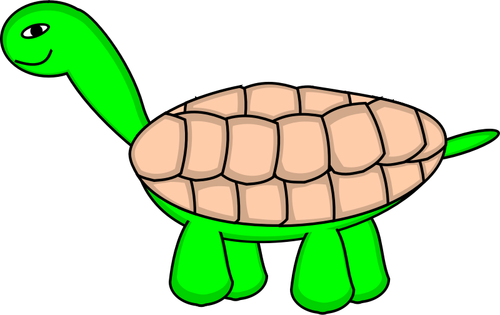 Kaplumbağa kabuğu ile vektör grafikleri