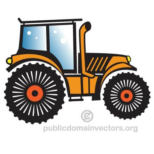 Graphiques vectoriels tracteur