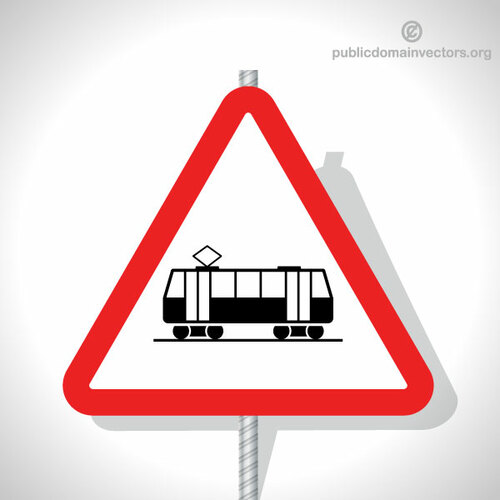 Segnale di pericolo del tram
