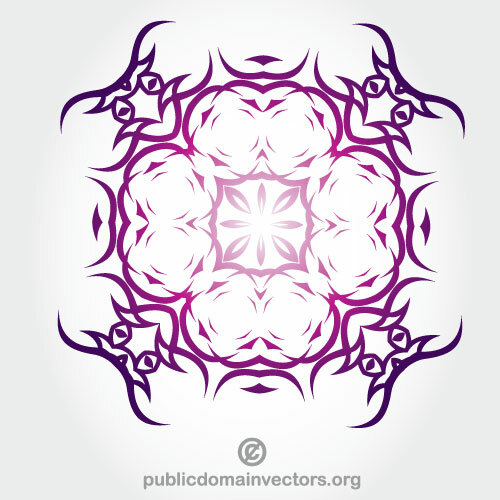 Tribal tattoo stijl vector