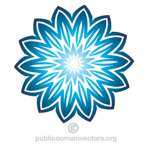 Tribal bloem vector