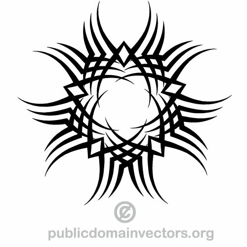 Tribal vector graphics