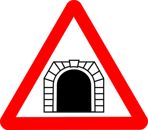 Túnel rodoviário de sinal