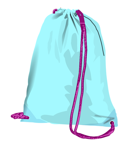 Vector image of sport bag