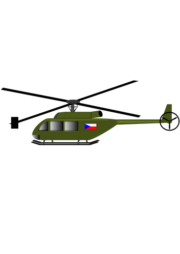 Hélicoptère vector art