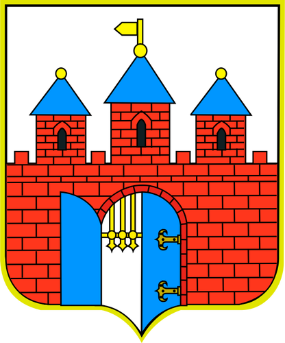 Vektor-Illustration des Wappens der Stadt Bydgoszcz