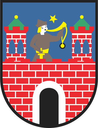 Векторные картинки герб города Калиш