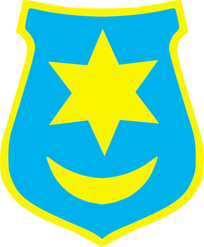 タルヌフ市の紋章のベクトル画像