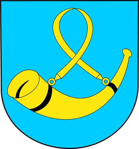 גרפיקה וקטורית של סמל העיר (tychy)