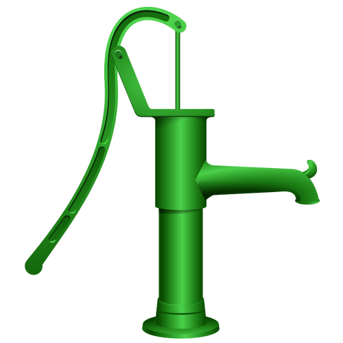Grafica vectoriala de pompa de apa