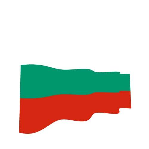 Vector bandera de Bulgaria