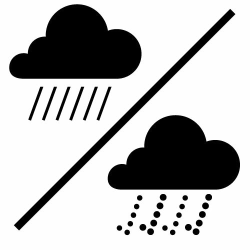 Vreme ploioasă pictograma