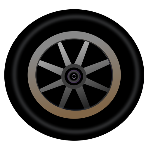 Immagine vettoriale della ruota