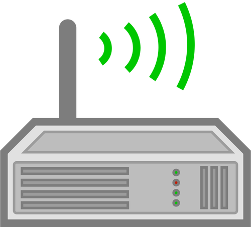 Wireless-Router-Symbol-Vektor-illustration