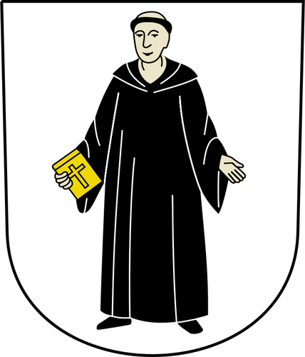 Mönchaltorf סמל עם מסגרת וקטור תמונה