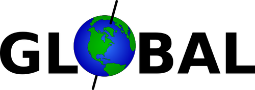 Globale tegn vektor image