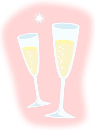 Immagine vettoriale Champagne