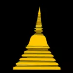 Budist tapınağı vektör küçük resim
